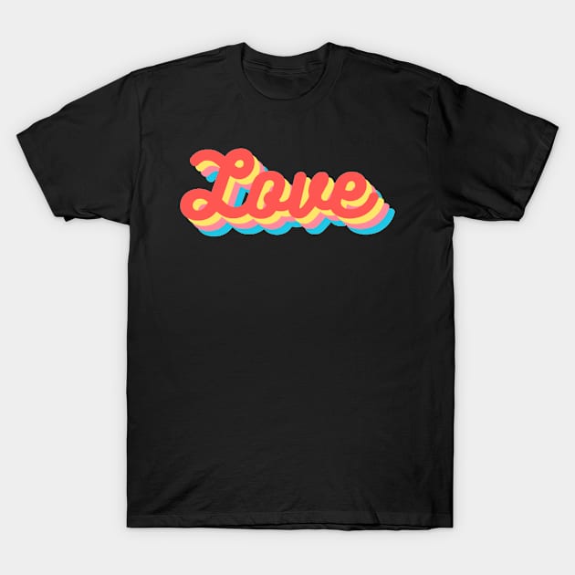 Love T-Shirt by acarine